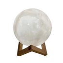 Luminária e Umidificador de Ar Lua 3D.